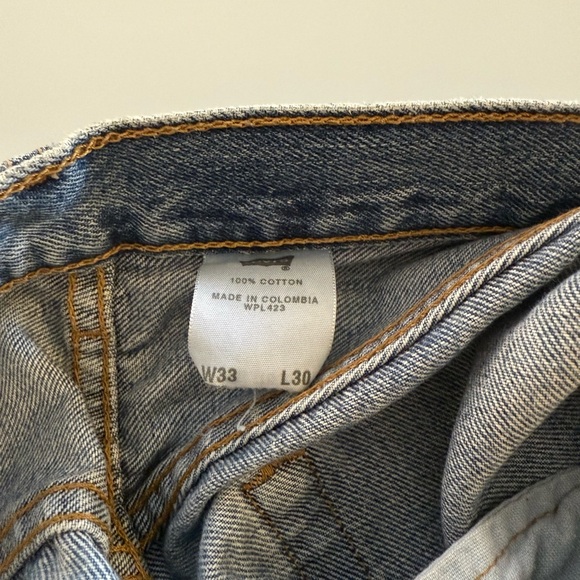 Vintage 1993 Levi's 501 Jeans W33 L30 - Picture 5 of 7